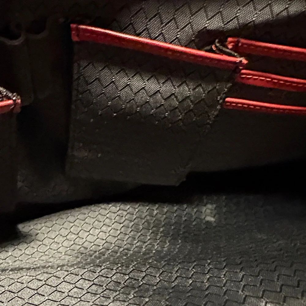 CBK Franklin Covey Deep Red Leather Tote - Picture 5 of 13
